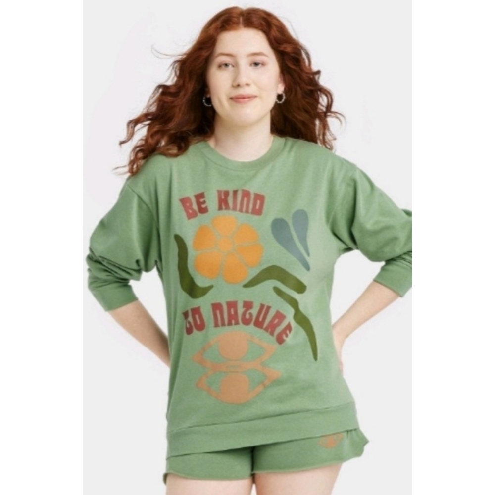 Desert Dreamer Graphic Print Nature Sweatshirt